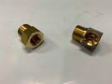 Raccord droit et coudé pompe 6 clapets*