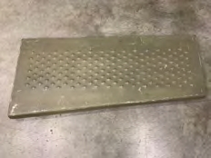 Marche pied avant gauche ambulance