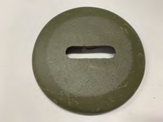 Plaque ronde fixation roue de secours (Cc915501)