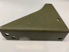 Gousset pare choc supérieur gauche wc51/wc52  (cc921487)