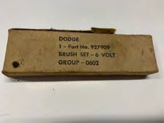 Balais démarreur 6v ( 4 pieces ) (Cc927909)