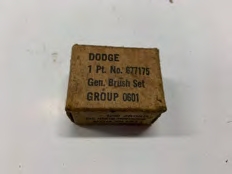 Balais dynamo 6v ( 2 pieces ) (Cc677175)