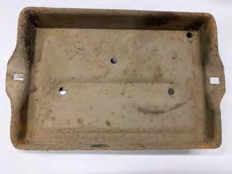 Support batterie sur chassis (cc921401)