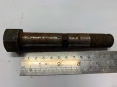 Axe de lame longue utile 118mm