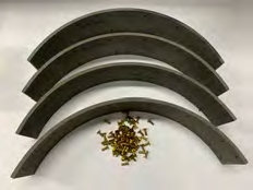 Garniture de mâchoire de frein arrière (Gm605380)