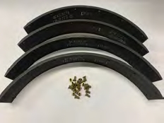 Garniture de mâchoire de frein avant Split (Gm2145001)