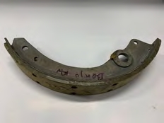 Mâchoire de frein avant banjo échange standard (Gm3660054)