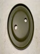 Plaque fixation roue de secours (woa11644)