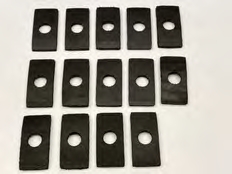 Cales caoutchouc entre chassis et caisse (woa4414)