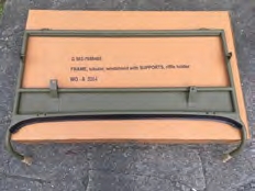 Support tubulaire pare brise MB (A3204)