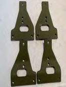 Main de pare choc lot de 4 pieces (woa1127kit)