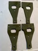 Main de pare choc lot de 4 pieces FORD