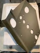 Plaque blindage FORD (woa1253f)