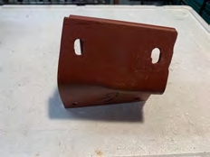 Support silembloc moteur avant gauche sur chassis (woa420)