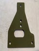 Main de pare choc inférieur gauche (woa1129)