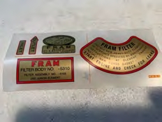 Autocollant filtre huile Willy’s