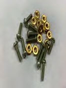 Jeu de vis pour plaque d identification