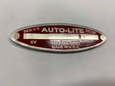 Plaque démarreur 6v