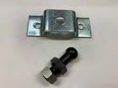 Rotule pivot axe pédalier + support