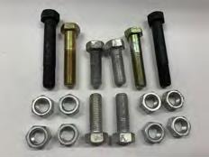 Kit boulons fixation cloche embrayage