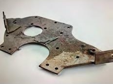 Plaque avant support moteur chaine (woa1463)