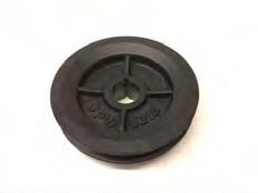 Poulie moteur moulée reproduction. (1 gorge ) (gpw6312)