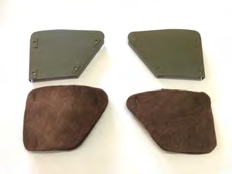 Accoudoir gauche +droit +feutre (St-kit-pad)