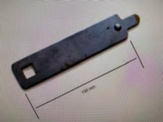 Collier bride courte lame de ressort (Wo116458)