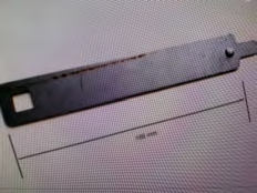 Collier bride longue lame de ressort (Wo116460)