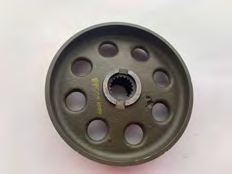 Poulie frein à main